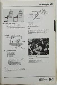 1976-1979 Volkswagen VW Dasher Type 32/33 Service Shop Repair Manual