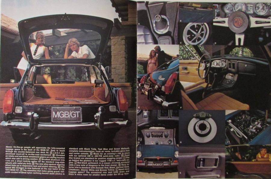 MGB GT MGB Prospekt / Broschüre MG Midget Edition 1978 ! 