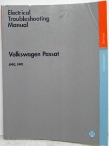 1991 Volkswagen VW Passat Electrical Troubleshooting Manual