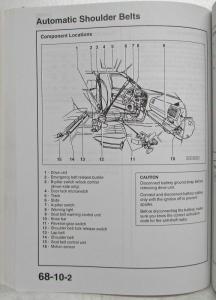 1991 Volkswagen VW Passat Electrical Troubleshooting Manual