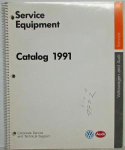 1991 Volkswagen VW and Audi Service Equipment Catalog