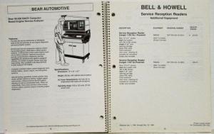 1991 Volkswagen VW and Audi Service Equipment Catalog