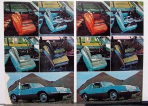 1969 Avanti II Hand Crafted Luxury NOS Postcards