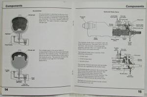 1989 Volkswagen VW Anti-Lock Brake System Service Training Publication