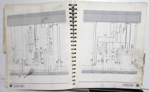 1982 1983 1984 Volkswagen VW Electrical Wiring Diagrams - Rabbit Pickup Scirocco