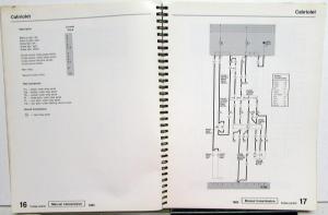 1985-1986 Volkswagen VW Electrical Wiring Diagrams - Cabriolet Quantum Scirocco