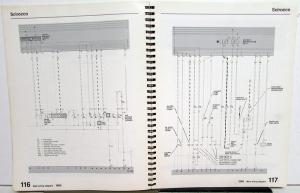 1985-1986 Volkswagen VW Electrical Wiring Diagrams - Cabriolet Quantum Scirocco