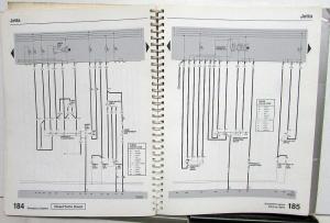 1987 VW Electrical Wiring Diagrams - Cabriolet Fox Golf GTI Jetta Scirocco