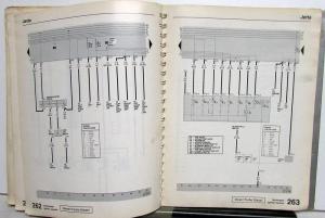 1988 VW Electrical Wiring Diagrams - Cabriolet Fox Golf GTI 16V Jetta Scirocco