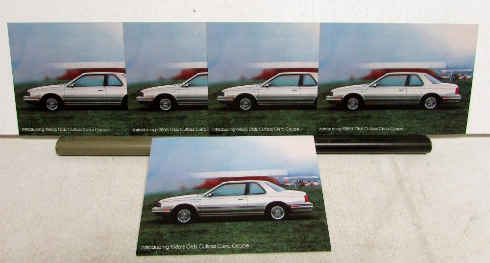 1986 1/2 Oldsmobile Cutlass Ciera Coupe NOS Mailer Postcard
