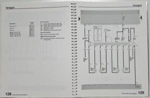 1990 Volkswagen VW Electrical Wiring Diagrams - Cabriolet Fox Vanagon