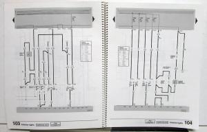 1992 Volkswagen VW Electrical Wiring Diagrams - Cabriolet Fox