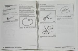 1993 Volkswagen VW Electrical Wiring Diagrams - Cabriolet Fox