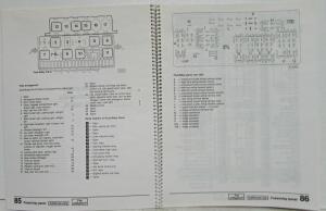 1993 Volkswagen VW Electrical Wiring Diagrams - Cabriolet Fox