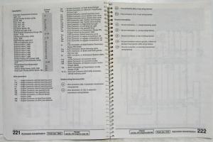 1993 Volkswagen VW Electrical Wiring Diagrams - Corrado Passat