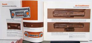 1972 Ford Truck Dealer Accessories Sales Brochure Pickup Bronco Van H/D Options