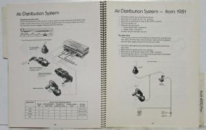 1977-1981 Audi 5000 4000 Fox Air Conditioning ProTraining Booklet