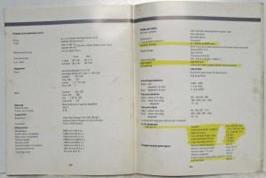 1980 Audi 5000 Turbo Introductory Service Information