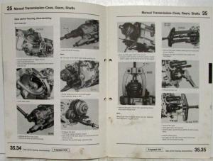 1981 Audi 4000 Type 81 5-Speed Manual Transmission Repair Manual Supplement 46