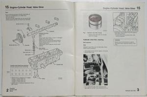 1984 Audi 5000 Maintenance and Adjustments Introductory Service Information