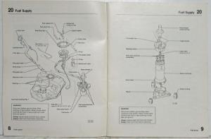 1984 Audi 5000 Maintenance and Adjustments Introductory Service Information