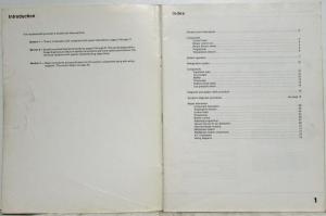 1984 Audi 5000 Climate Control Troubleshooting and Repair Service Training Info