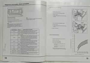 1984 Audi 5000 Climate Control Troubleshooting and Repair Service Training Info