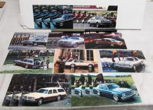 1977 Oldsmobile Toronado XSR Starfire GT Delta 88 Cutlass 98 Regency Postcards