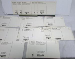 1977 Oldsmobile Toronado XSR Starfire GT Delta 88 Cutlass 98 Regency Postcards
