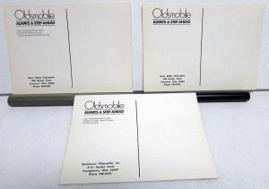 1971 Oldsmobile Cutlass S Supreme Cruiser Ninety-Eight Luxury Coupe Postcards
