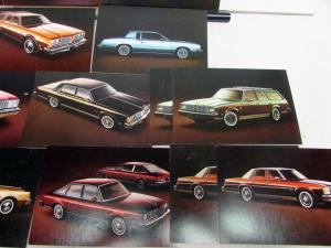 1979 Oldsmobile Toronado Starfire Ninety-Eight Delta 88 Cutlass Omega Postcards