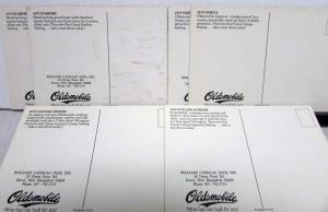 1979 Oldsmobile Toronado Starfire Ninety-Eight Delta 88 Cutlass Omega Postcards