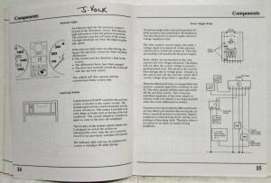 1986 Audi Anti-Lock Brake System Intro Service Training Info - 5000 CS Quattro