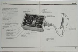 1986 Audi ABS Testing using ABS 2-LED-Tester Service Training Info - 5000 Models