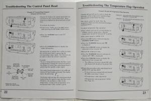 1986 Audi 5000 Digital Climate Control Service Training Information