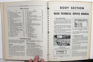 1949 Nash 600 Ambassador 6 Technical Shop Service Repair Manual Original