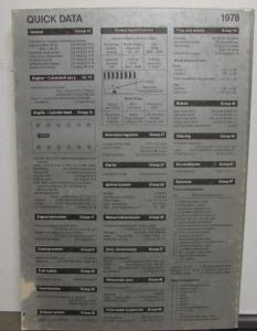 1978 Audi 5000 Type 43 Service Shop Repair Manual