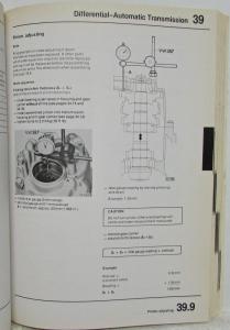 1978 1979 Audi 5000 Type 43 Service Shop Repair Manual