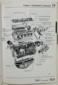 1979 Audi 5000 Type 43 Diesel Engine 5-Speed Transmission Service Repair Manual