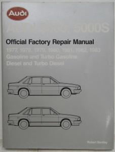 1977-1983 Audi 5000 5000S Gas/Diesel and Gas Turbo/Diesel Turbo Repair Manual
