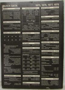 1973-1978 Audi Fox Type 84/85 Service Shop Repair Manual