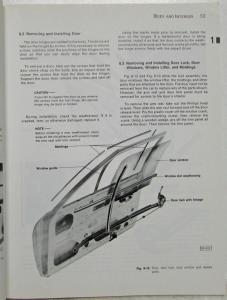 1973-1979 Audi Fox Service Shop Repair Manual