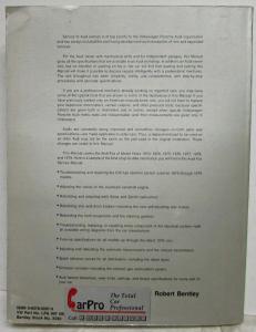 1973-1979 Audi Fox Service Shop Repair Manual