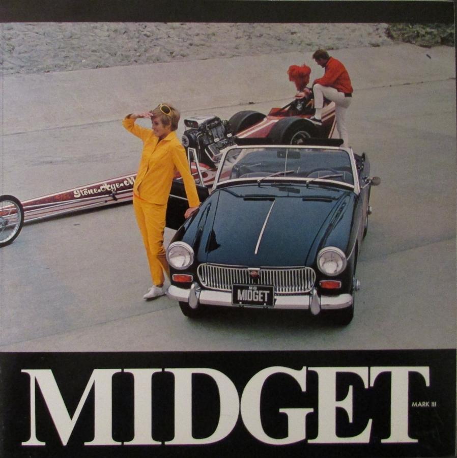 1968 Mg Midget Mark Iii Nos Sales Brochure The Stone Age Man