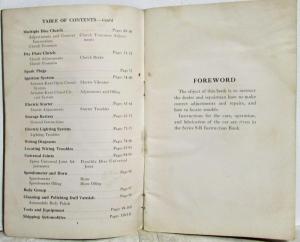 1922 Franklin Series Nine Repairmans Manual