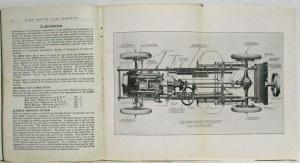 1920 King Model H Instruction Book Owners Manual