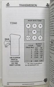 1995 Mack MR Series Trucks Operators Handbook Owners Manual