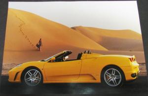 2005 Ferrari Prestige Sales Brochure Portfolio F430 Spider F1 World Champion