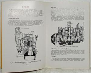 1939 Packard Six Owners Manual Operation Care and Emergency Data