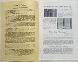 1940 Packard Super Eight 160 Custom Super Eight 180 Owners Manual REPRODUCTION